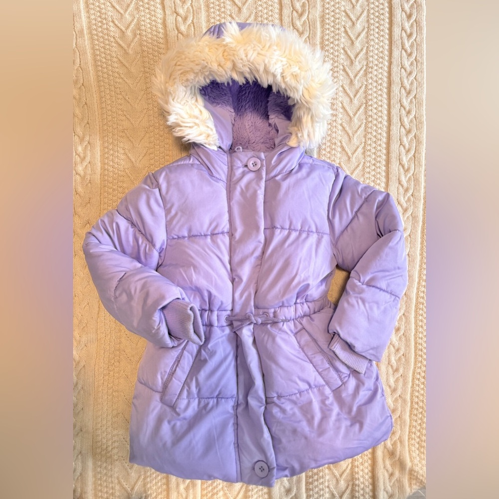 M&S Purple Coat (2-3 years)